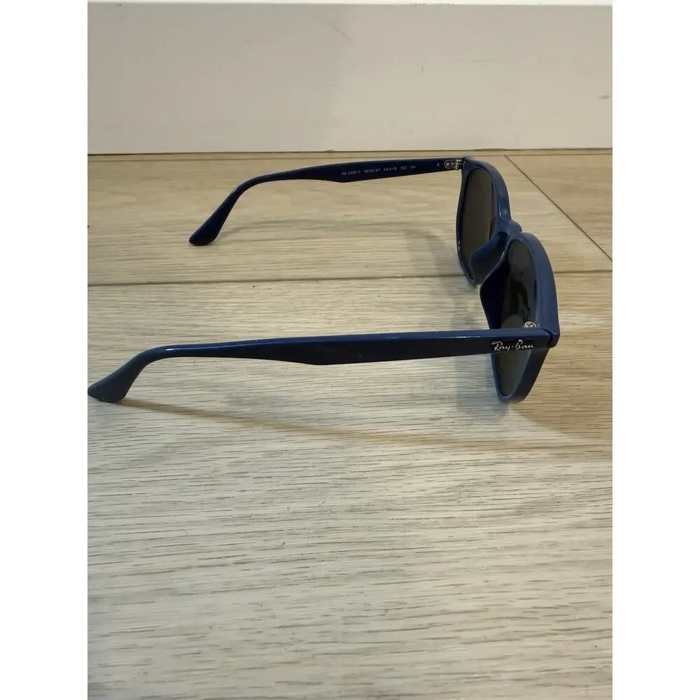 Ray-Ban RB4306-F Polarized Sunglasses Havana Blue Classic Unisex 51mm